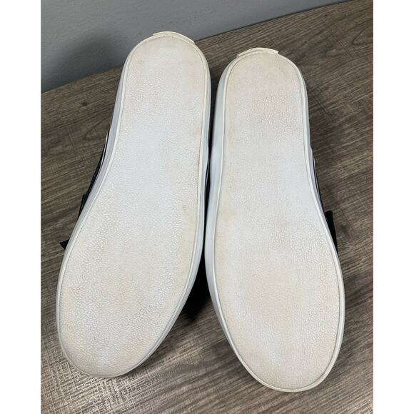 Kate Spade New York Delise Too Denim Shoes With Black Bow Slip On Flats Size 8 - Picture 9 of 9